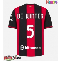 Camiseta AC Milan Koni De Winter #5 Primera Equipación 2026-27 manga corta